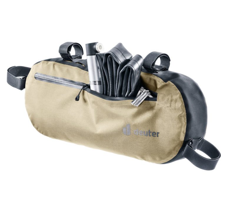Подрамная сумка Deuter Cabezon FB 6 в песчано-черном цвете для активного отдыха, путешествий, пешего туризма и походов, подходящая для одежды, обуви и снаряжения для активного образа жизни в магазине онлайн