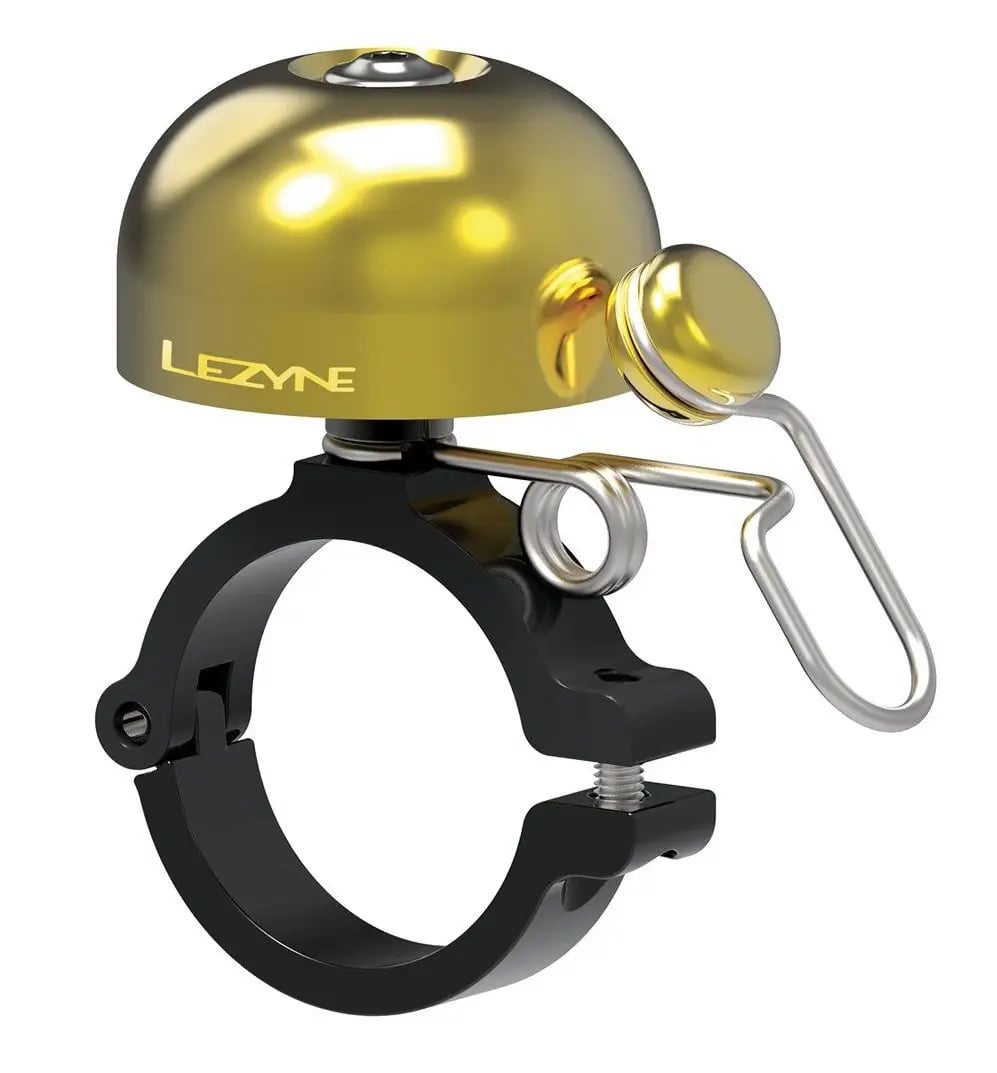 Lezyne Classic Brass Bell-HM black Y14 Звонок для велосипеда Lezyne Classic Brass Bell-HM черный для активного отдыха, велоспорта и путешествий, аксессуары для катания, обувь и одежда для активного туризма