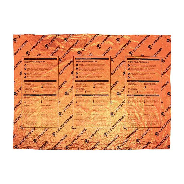 Термодиво Lifesystems Thermal Blanket для активного отдыха, походов, альпинизма и путешествий, одежда и экипировка для туризма