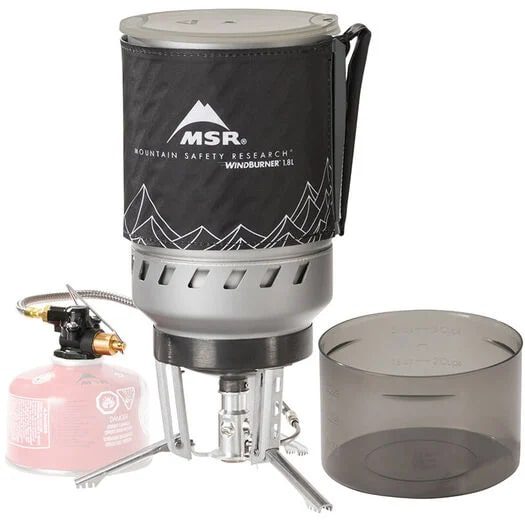 MSR WindBurner Duo System + Coffee Press WindBurner 1,8 l Туристическая горелка MSR WindBurner Duo с системой приготовления кофе и объёмом 1,8 л для активного отдыха, походов и альпинизма в интернет-магазине экипировки для активной жизни