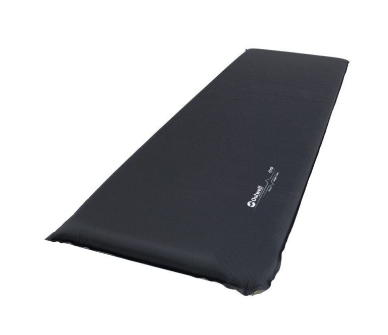 Тонкий самонадувающийся коврик Outwell Sleepin Single 7.5 см для активного отдыха и путешествий — туристическая экипировка, одежда и обувь для хайкинга, альпинизма и путешествий