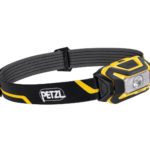 Налобный фонарь Petzl Aria 1 черно-желтый для активного отдыха походов и альпинизма в интернет магазине товаров для туризма и активной жизни