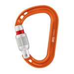 Карабин Petzl Rocha Screw Lock оранжевый для активного отдыха, альпинизма, походов и путешествий в магазине с экипировкой для активной жизни