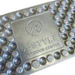 Туристический каремат Wardmason Honeycomb с алюминиевым покрытием и логотипом для активного отдыха походов горных восхождений и путешествий в онлайн-магазине спортивной одежды и обуви