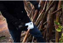 Миниатюра топора Silky Axe Ono 120 для активного отдыха, походов и путешествий — одежда и обувь для альпинизма и туризма