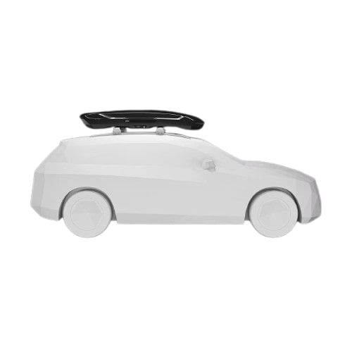 Крышный багажник Thule Motion 3 XL Low черный глянцевый для активной жизни путешествий и альпинизма, спортивной одежды и обуви для походов и хайкинга