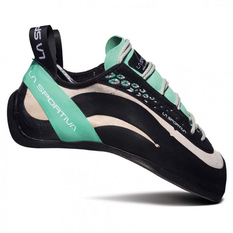 Кроссовки La Sportiva Miura бело-зеленые для активного отдыха, альпинизма и путешествий, идеальные для hiking и mountaineering.