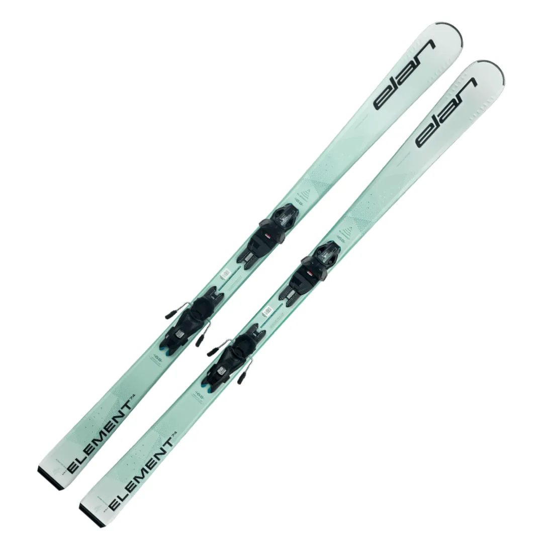 Классическая женская лыжная экипировка для активного отдыха, лыжные ботинки Elan Element 74 W, подходящая для горных лыж, катания на свежем воздухе, путешествий и восхождений в стиле outdoor для спортивных женщин