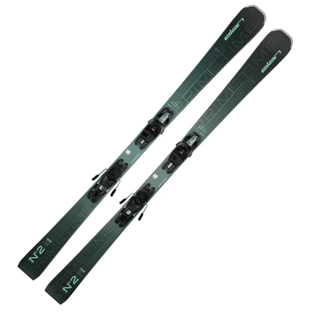 Товар для активного отдыха на онлайн магазине лыжи Элан PRIMETIME N2 W BLK PS EL для горных лыж и сноуборда, спортивная одежда обувь экипировка для путешествий и альпинизма