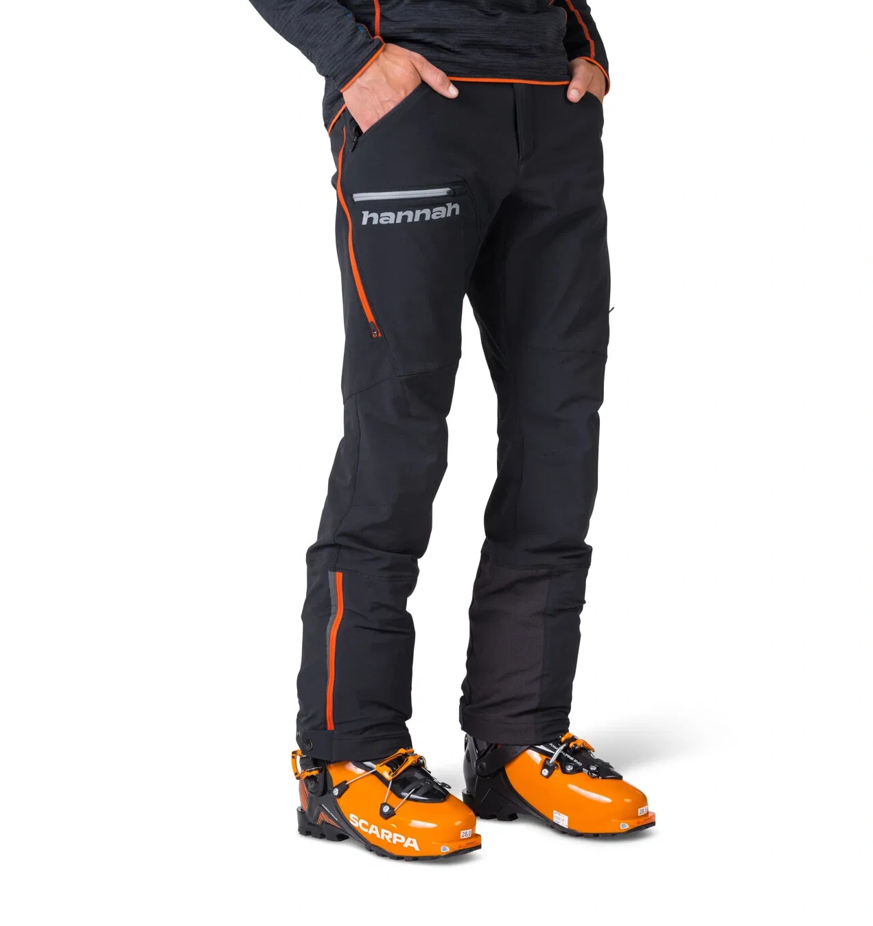 Брюки Hannah Juke Mns anthracite для активного отдыха спортивная одежда обувь и аксессуары для походов путешествий и альпинизма