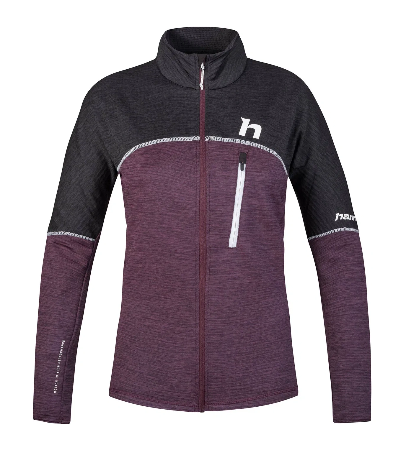Женская куртка Hannah Meda Wmn prune purple mel для активного отдыха путешествий и хайкинга в интернет-магазине одежды, обуви и снаряжения для альпинизма и туризма