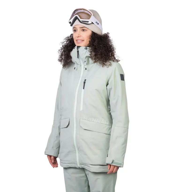 Женская спортивная куртка Hannah Merila FD Wmn в цвете сухая пищевая, одежда для активного отдыха, походов и путешествий, обувь для туризма, активная жизнь