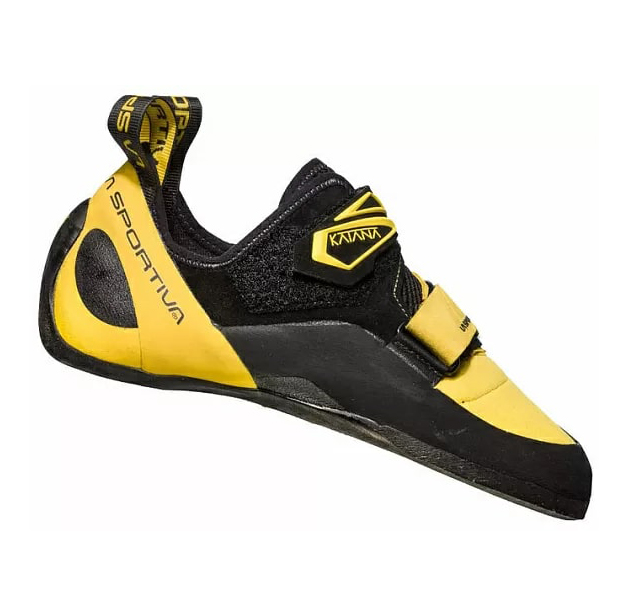 La Sportiva Katana yellow black Кроссовки для скалолазания La Sportiva Katana желто-черные, идеальные для активной жизни, альпинизма и путешествий.