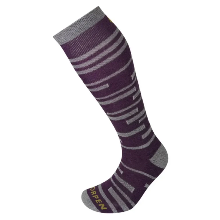 Носки Lorpen S2MWC серо-фиолетовые для активного отдыха, походов, походной одежды и обуви, путешествий, альпинизма и туризма для продаж в интернет магазине