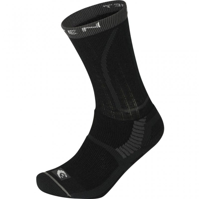 Носки для активного отдыха Lorpen T3HMC в угольном цвете, идеальны для путешествий, походов и восхождений в горах.