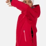 Модные лыжные ботинки Rossignol Blackside для активного отдыха, горных походов и путешествий в стильном красном цвете.