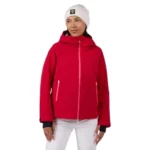 Женские зимние ботинки Rossignol Blackside Ruby Red для активного отдыха, походов и путешествий, идеальные для горных экскурсий и зимних приключений.