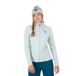 Женская куртка Rossignol Classic Hybrid для активной жизни, идеальна для путешествий, походов и альпинизма.