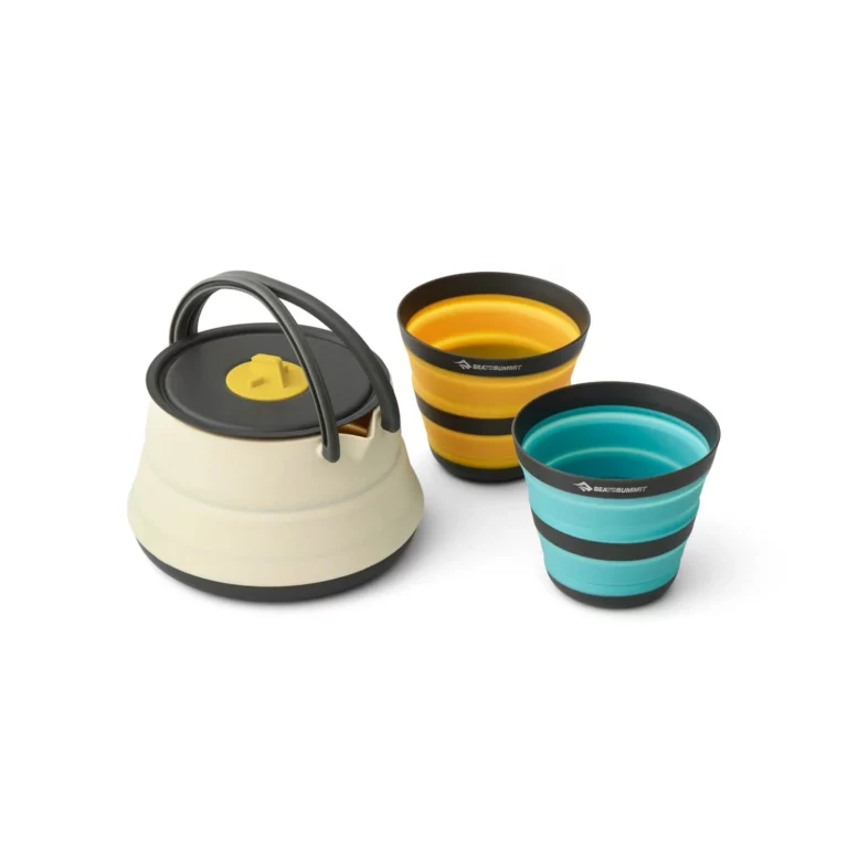 Легкий складной походный набор посуды Sea to Summit Frontier UL для активного отдыха, туристической экипировки, одежды и обуви для походов и путешествий