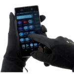 Техничные черные Perчатки Sidas Activ Light Tech для активного отдыха, туризма и походов, спортивная обувь и экипировка для альпинизма и путешествий