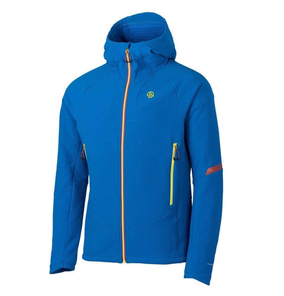 Мужская куртка Ternua Jugal в цвете средиземноморья для активного отдыха, пеших прогулок, альпинизма и путешествий.