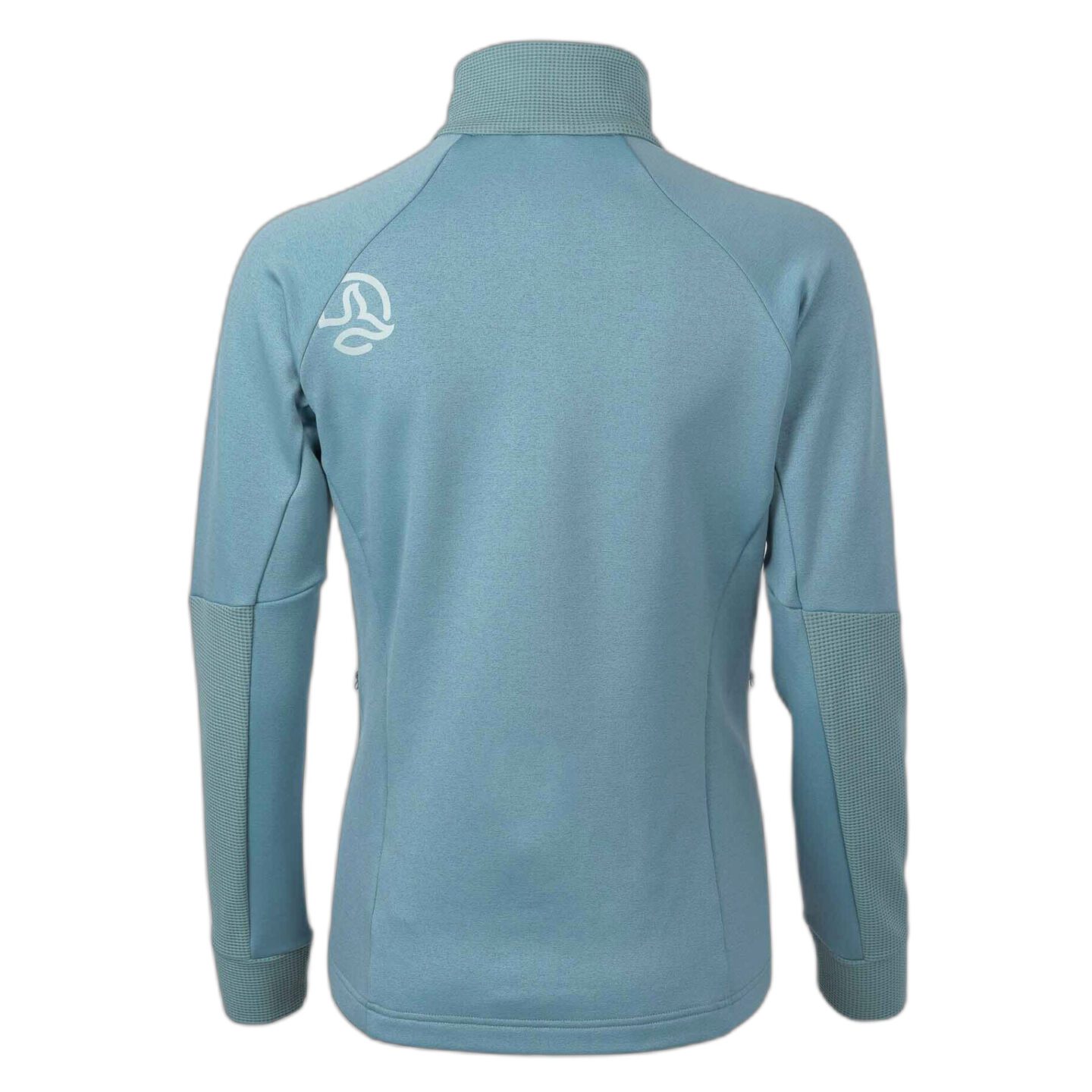 Кроссовки Ternua Kalekkia для активного отдыха в серо-мятном цвете, идеальные для походов, горных восхождений и путешествий.