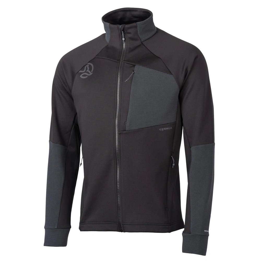 Термобелье и одежда для активного отдыха, походов и путешествий на онлайн магазине спортивной экипировки, куртка Ternua Kallekki Mns черная и серая для альпинизма и прогулок