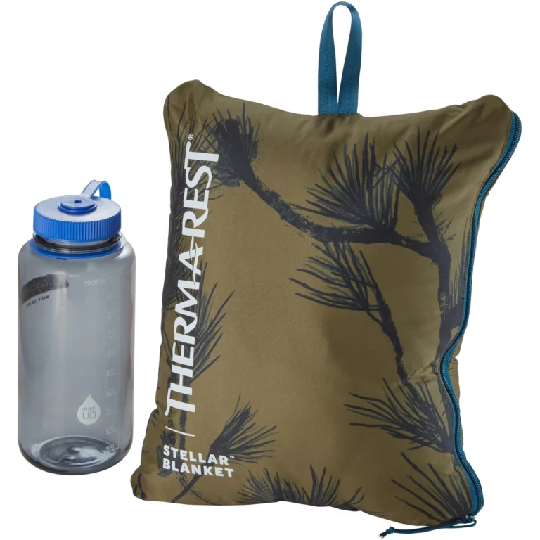 Теплое одеяло Therm-a-Rest Stellar Peeking Pine для активного отдыха путешествий и походов, подходит для одежды и обуви для туризма и альпинизма