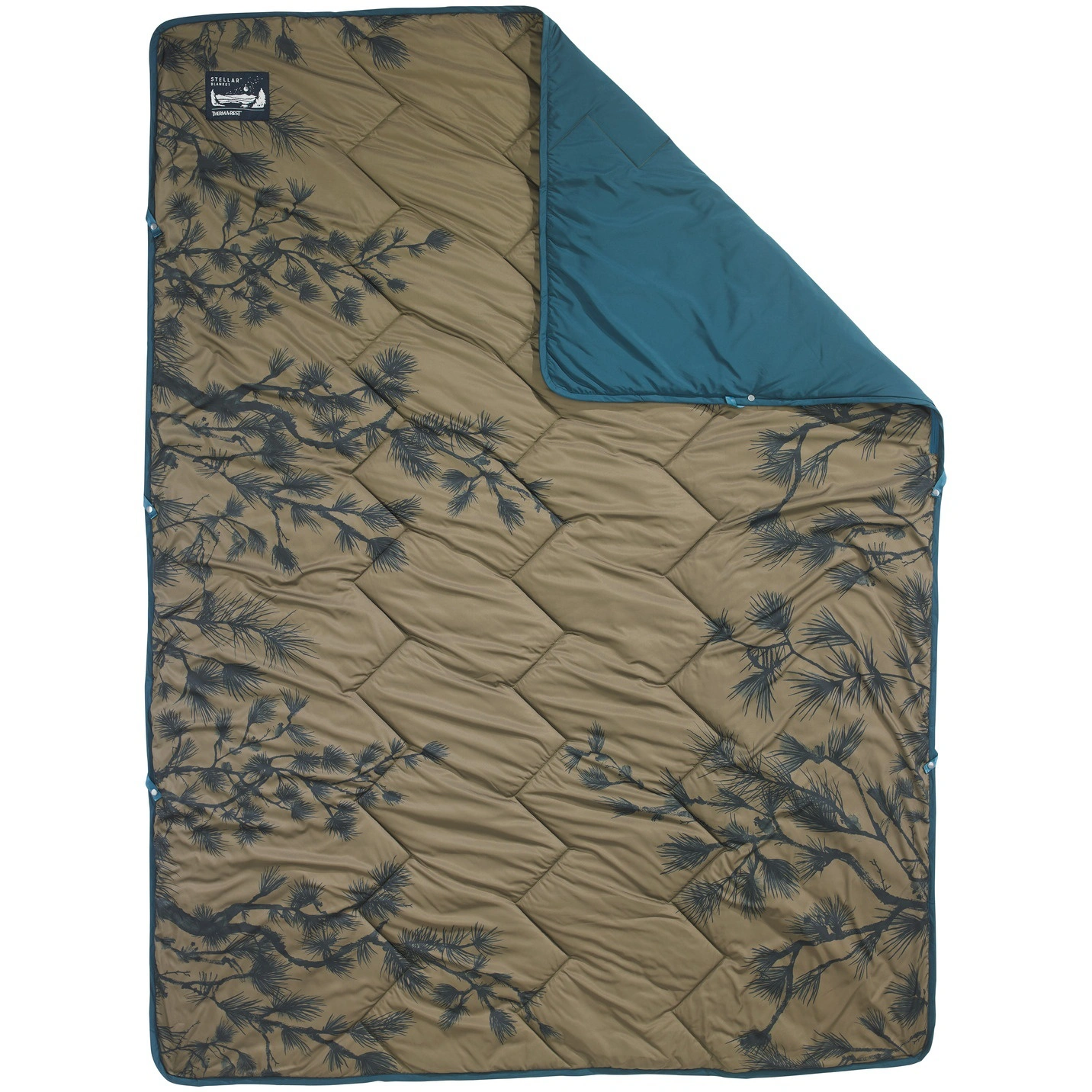 Тёплое одеяло Therm-a-Rest Stellar Peeking Pine для активного отдыха, походов, путешествий, внедорожной обуви и одежды для альпинизма и туризма в интернет-магазине