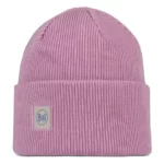 Шапка Buff Crossknit Beanie Solid Camelia для активного отдыха, прогулок, походов, походной одежды, туристической обуви и снаряжения для путешествий