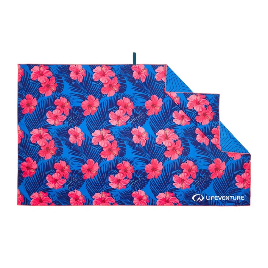 Микрорециклированное полотенце Lifeventure для активного отдыха, путешествий, походов и альпинизма на тему острова Оаху, одежда и аксессуары для туристов