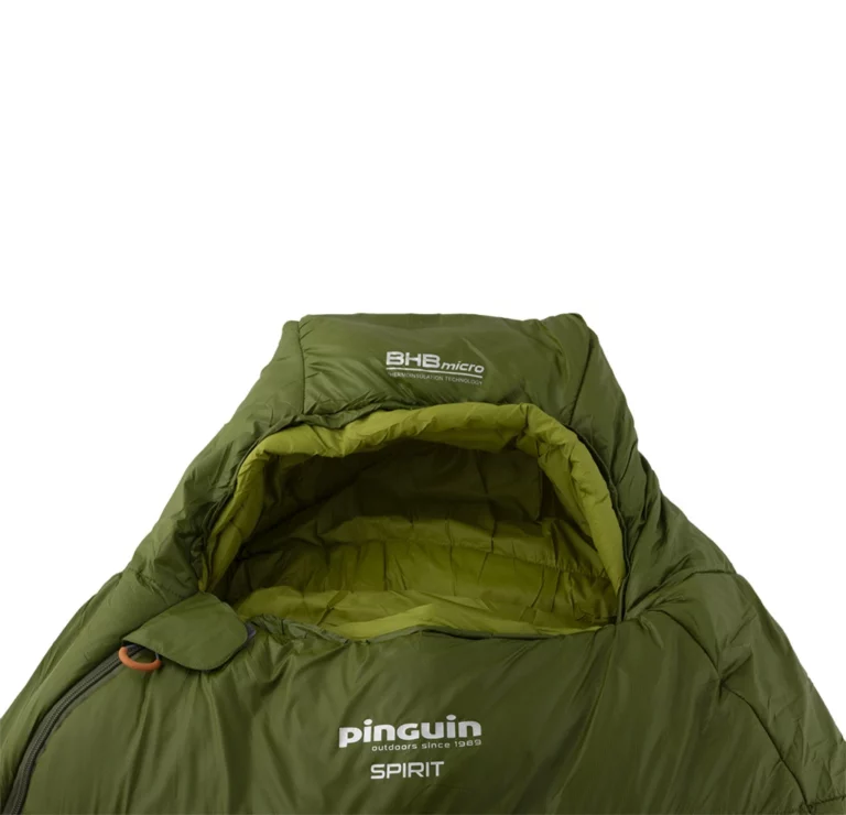 Спальный мешок Pinguin Spirit зеленый для активного отдыха походов альпинизма путешествий одежды обуви и снаряжения для туризма и приключений