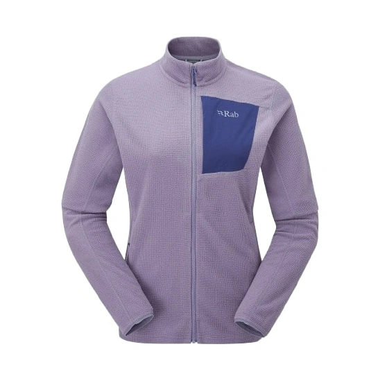 Женская флисовая куртка Rab Tecton Wmn Purple Sage для активного отдыха и кемпинга, одежда для путешествий, обувь и аксессуары для альпинизма, походов и спортивных приключений в онлайн-магазине товаров для активной жизни