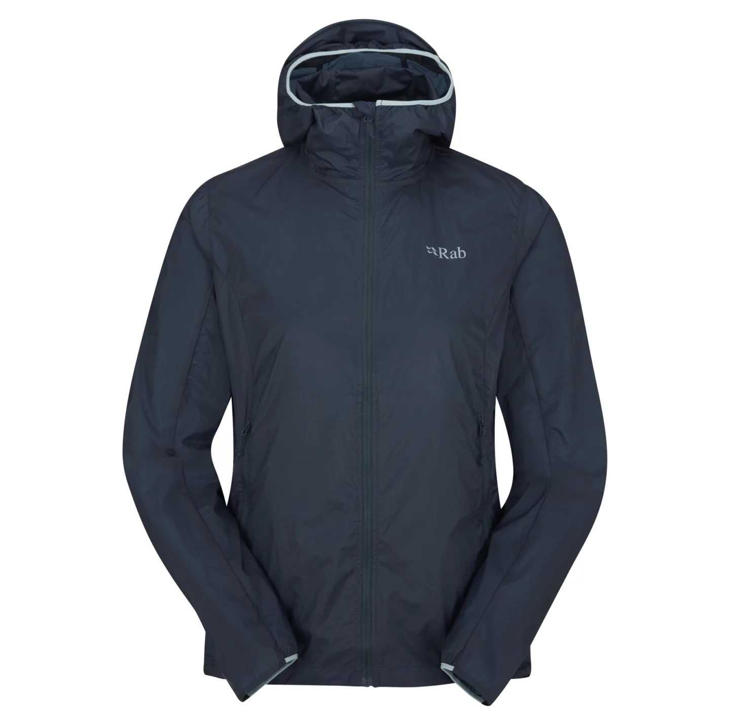 Женская куртка Rab Vital Hoody Wmn в цвете tempest blue для активного образа жизни, путешествий и альпинизма в интернет-магазине активной одежды и обуви