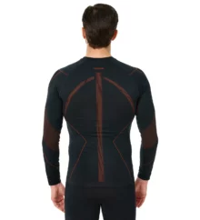 Термобелье мужское Viking Rocket черное оранжевое для активного отдыха прогулок походов и альпинизма на сайте онлайн магазина спортивной одежды и обуви