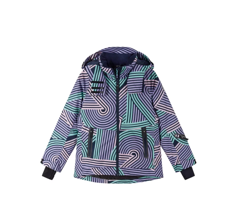 Детская яркая куртка Reimatec Posio JR lilac amethyst для активного отдыха, путешествий и прогулок на природе в интернет-магазине экипировки для активной жизни