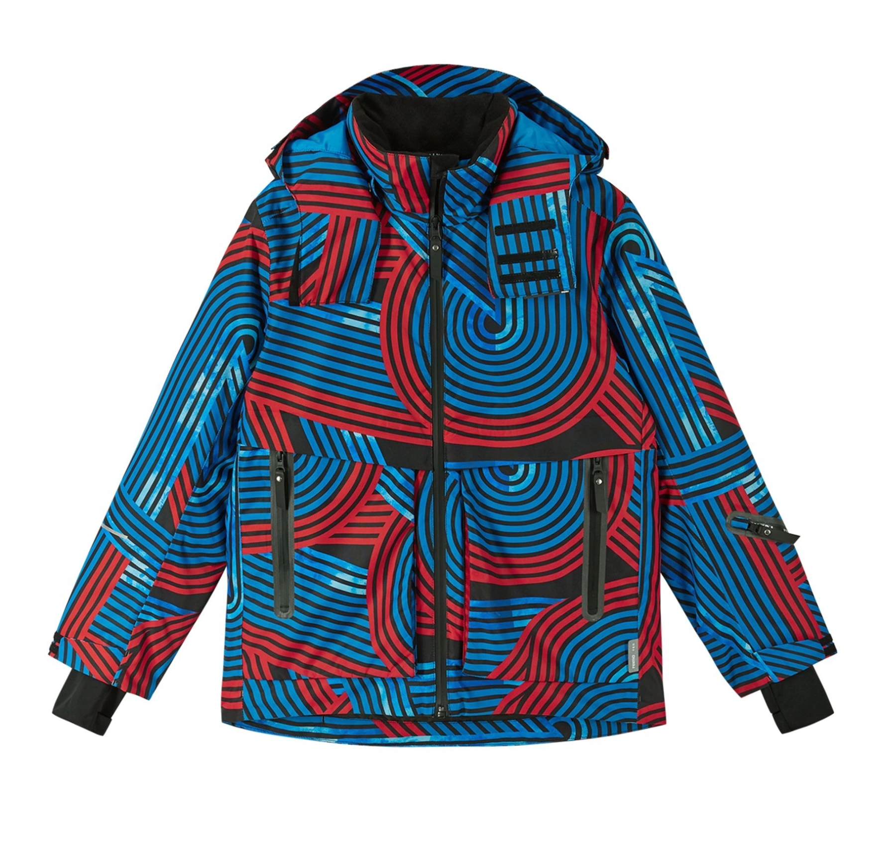 Reimatec Tirro JR bright blue Детская ярко-синяя куртка Reimatec Tirro JR для активного отдыха и путешествий, одежда и обувь для туризма, хайкинга и альпинизма для детей