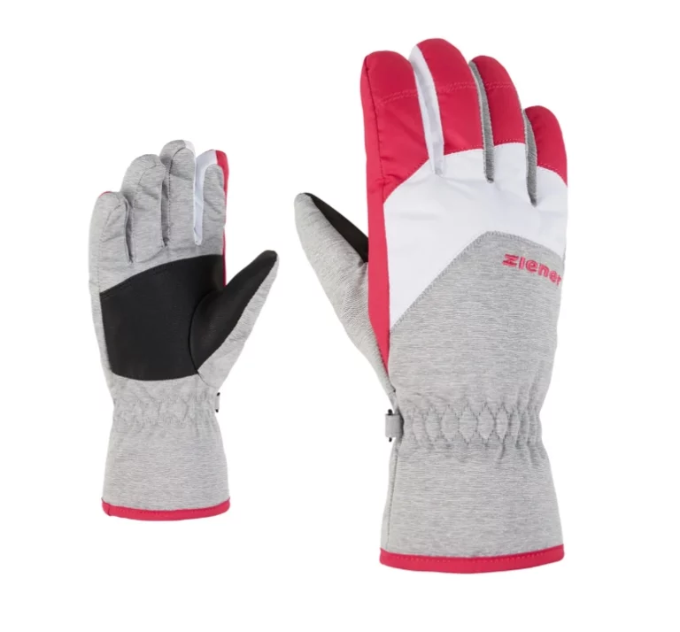 Перчатки Ziener Lando light melange pop pink для активного отдыха и походов в онлайн магазине спортивной одежды и обуви для туризма и альпинизма
