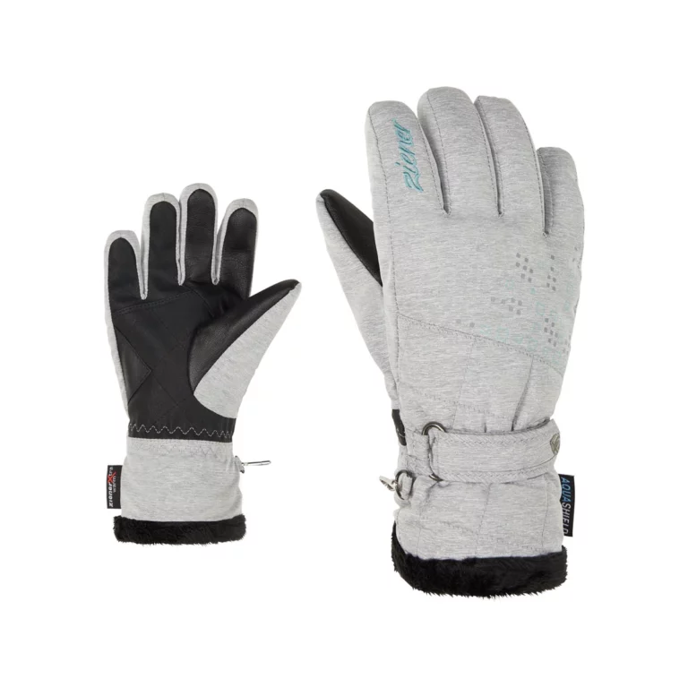 Тонкие перчатки Ziener Lania light melange для активного отдыха, туризма и альпинизма в интернет-магазине для любителей активной жизни, спортивной одежды и обуви для походов и путешествий