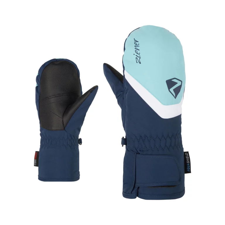 Варежки Ziener Loriano темно-синий для активного отдыха спорт и туризм обувь одежда походы альпинизм путешествия для онлайн-магазина товаров активной жизни