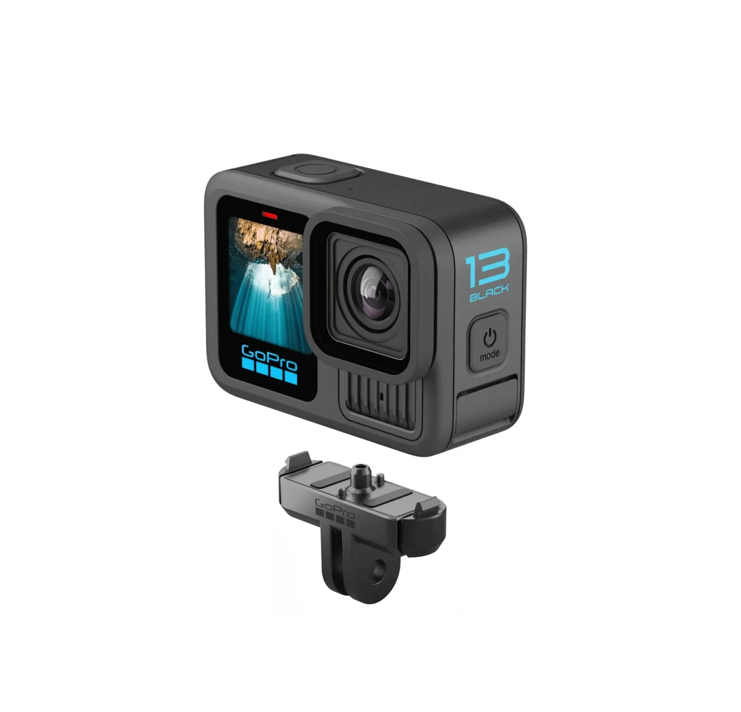 Держатель для камеры GoPro магнитный крепежный зажим Mount H13B для активного отдыха кемпинга путешествий и горных походов на онлайн магазине спортивной одежды и обуви