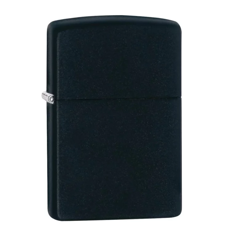Зажигалка Zippo Reg Black Matte для активного образа жизни туристов, походов и путешествий в интернет-магазине экипировки и одежды для активных путешественников