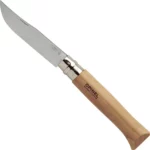 Текстурированный нож Opinel из нержавеющей стали с буковым рукоятью для активного отдыха туристов и любителей путешествий оборудование для альпинизма и кемпинга в интернет-магазине спортивной одежды и обуви