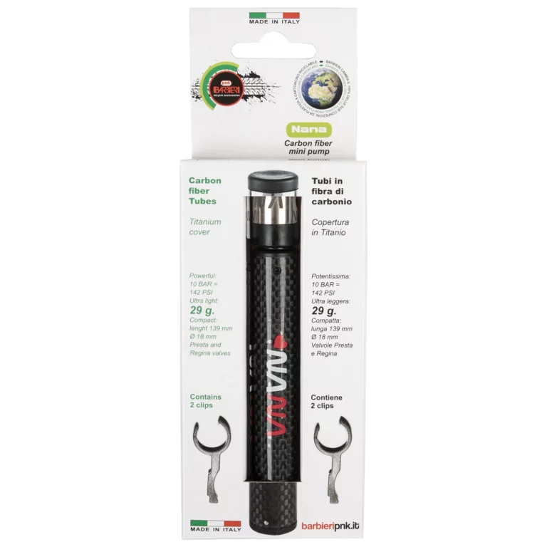 Мини-насос Barbieri MP 29 для активного отдыха, походов на природу и путешествий, подходит для ношения с одеждой и обувью для треккинга и альпинизма
