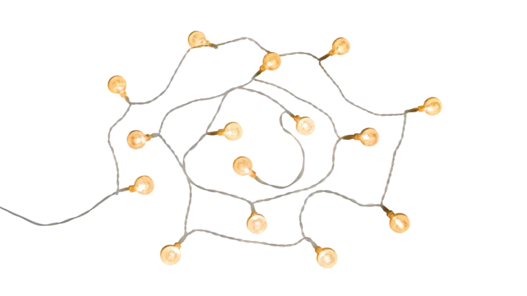 Гирлянда Easy Camp Blur Light Chain белая 200 см для активного отдыха, походов, путешествий и спортивной одежды и обуви для туристов и любителей альпинизма