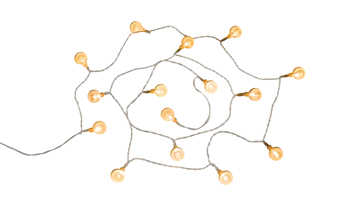 Гирлянда Easy Camp Blur Light Chain белая 200 см для активного отдыха, походов, путешествий и спортивной одежды и обуви для туристов и любителей альпинизма