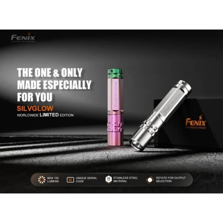 Легкий туристический фонарь Fenix SILVGLOW LED для активного отдыха, походов и путешествий, подходящий для альпинизма и горных маршрутов в интернет-магазине активной жизни