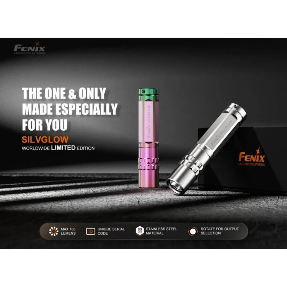 Легкий туристический фонарь Fenix SILVGLOW LED для активного отдыха, походов и путешествий, подходящий для альпинизма и горных маршрутов в интернет-магазине активной жизни