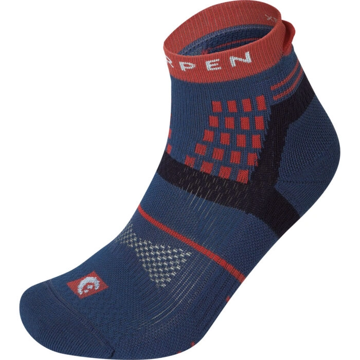 Носки Lorpen X3TC синие для активного отдыха, туризма и альпинизма, спорт и обувь для путешествий, походов и скалолазания