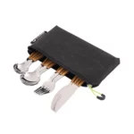 Набор столовых приборов Outwell Pouch для активного отдыха, туризма, путешествий, походов и горных походов в магазине товаров для активной жизни
